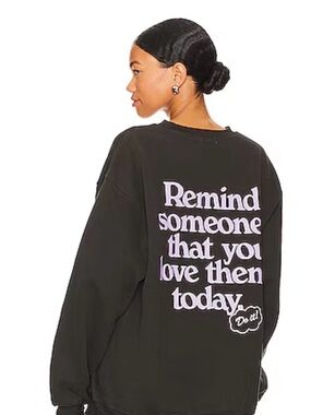 GUC The Mayfair Group Somebody Loves You Crewneck in Charcoal | Medium/Large